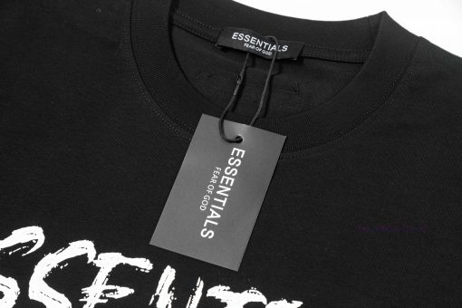 ️ESSENTIALS 25ss New Ink Printed Letter Short Sleeve High QualityFabric - Made Of 270g Double S 9lyvaug1 - Image 4