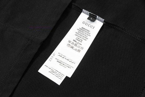 ️Gucci 25ss New 3D Embossed Letter Embossed Short Sleeved Shirt With High QualityFabric - Made yv1w1t3l - Image 9