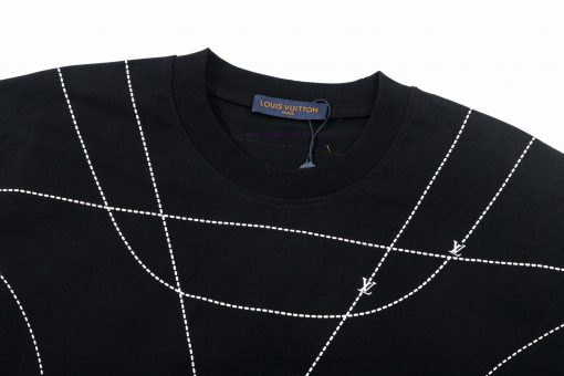 ️LV Donkey 25ss New LV Letter Printed Logo Short Sleeve High Quality Heavy CraftsmanshipFabric b1dkjxac - Image 4