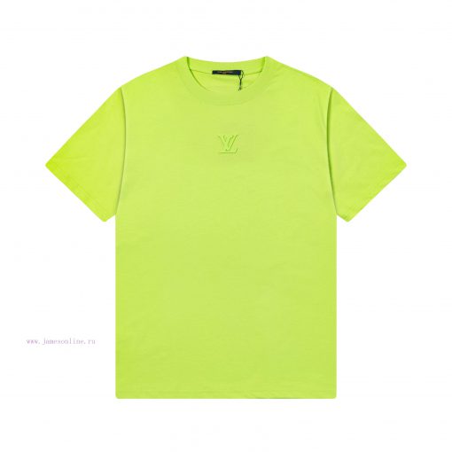 ️LV Donkey 25ss New Silicone Logo Letter Short Sleeved High-qualityHeavy CraftsmanshipFabric - lb1g5203
