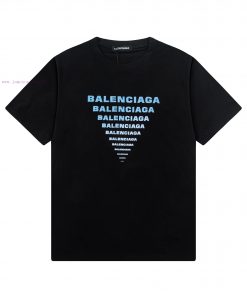 ️BALENCIAGA Balenciaga 25ss New Foam Print Zhejiang Change Logo Letter Short Sleeve High Qualit ffrc6i2p