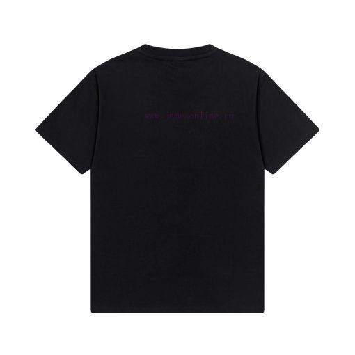 ️MM6 Magira 25ss New Color Graffiti Letter Short Sleeve High QualityFabric - Made Of 270g Doubl ar6361v5 - Image 3