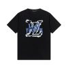 ️LV Lvjia 25ss New Foam Color Letter Printing Short Sleeve High QualityFabric - Made Of 270g Do 4dt0spd2