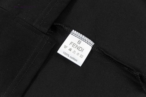 ️FENDI Fendi2025 ∽ New High-quality Polo Shirt With High-end Logo Buttons Exquisite Workmanship gg1fgxux - Image 9