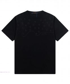 ️LV Donkey 25ss New Embroidered Logo Letter Short Sleeve High QualityFabric - Made Of 270g Doub 4h3i8kyz