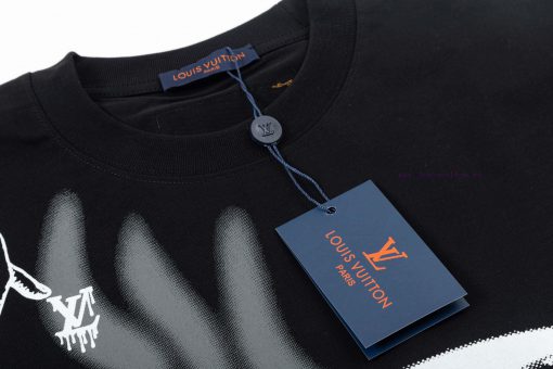 ️LV Donkey Home 25ss New Printed Short Sleeve High QualityFabric - Made Of 270g Double Stranded uvx5vq14 - Image 4