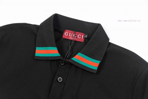️GUCCI Gucci2025 ∽ New High-quality Polo Shirt With High-end Logo Buttons Exquisite Workmanship sdohqd0a - Image 5