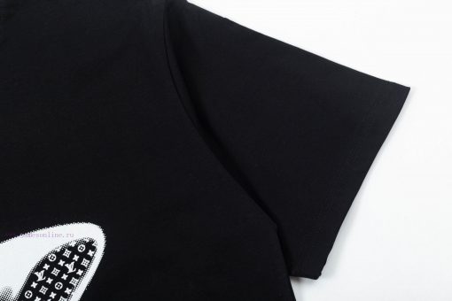 ️LV Donkey Home 25ss New Printed Short Sleeve High QualityFabric - Made Of 270g Double Stranded uvx5vq14 - Image 7