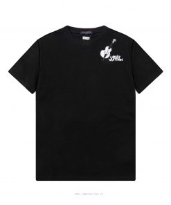 ️LV Louis Vuitton~2025 New Spring/summer 270g Double Yarn Plain Short Sleeved Pure Cotton Short 05ol6eat