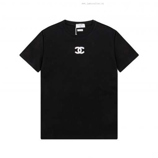 ️CHANEL~2025 New Spring/Summer Silk Cotton Short Sleeves 270g. Customized With Chanel's New Zha i4ua0xac - Image 2