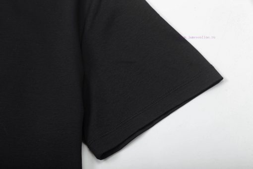 ️DG~2025 New Spring/summer 200g Silk Cotton Short Sleeved T-shirt With Simple Letter Design Com z91g09ng - Image 7