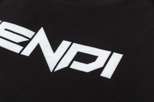️FENDI~2025 New Spring/Summer Silk Cotton 200g Heavy Short Sleeve With New Plush Technology Cus k5ep1093 - Image 7