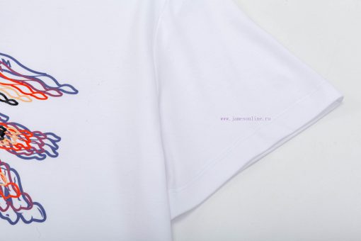 ️Burberry 2025 New Silk Cotton 200 Short Sleeved T-shirt Classic Warhorse Print Paired With Sil 4h7a6q0u - Image 8