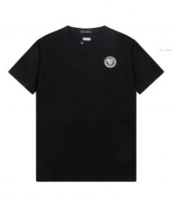️Versace~2025 New Spring/Summer Silk Cotton Short Sleeves 270g New Versace Collection With Zhan jf0ok7ol