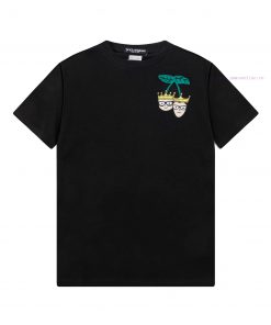 ️DG~2025 New Spring/summer 270g Double Yarn Plain Short Sleeved Pure Cotton Short Sleeved Desig 6pql8chq