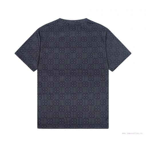 ️LV Louis Vuitton's Spring/Summer 2025 Official Website Synchronized New T-shirt Full Of Checke 6cw2jl2s - Image 3