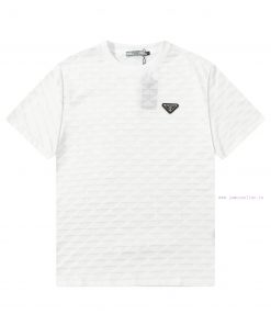️PRADA ∽ 2025 Spring/Summer Official Website Synchronized New T-shirt Classic Old Flower Jacqua vl573atk