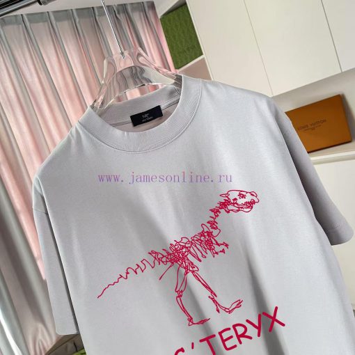 ARC'TERYX * Archaeopteryx 2025 Summer New Personalized Logo Printed Short Sleeve T-shirt Custom c2nxldvs - Image 4