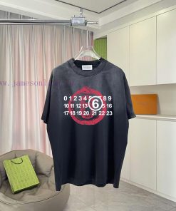 Magira MM6 2025 Summer New Style Vintage Gradient Wear Out Personalized Logo Printed Custom Fab vmnlm3d1