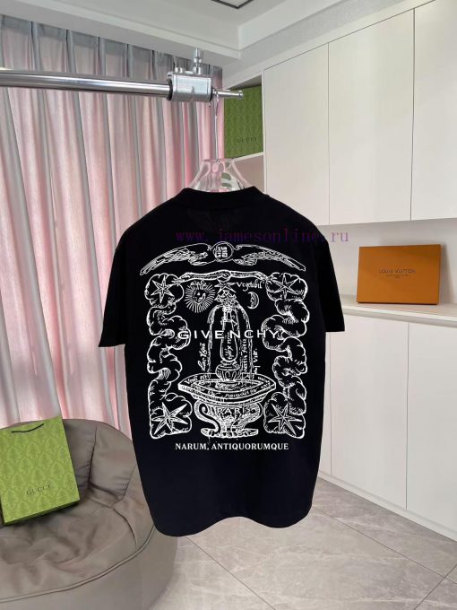 GVC * 2025 Spring/Summer New Personalized Letter Logo Printed Custom Fabric 300g Short Sleeve T 5gjx07m9 - Image 5