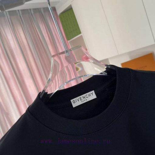 GVC * Givenchy 2025 Spring/Summer New Personalized Letter Logo Printed Custom Fabric 300g Short ujelpxl6 - Image 5