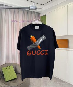 Gucci 2025 Spring/Summer New Personalized Letter Logo Printed Custom Fabric 300g Short Sleeve T iwultmq7