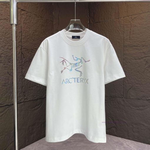 P ARC * Bird*2025 Spring/Summer New Short Sleeved T-shirtHeavy Duty Pure Cotton Letter Pattern apkr6hhc