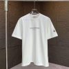 P MONCL * Mask Mouth*2025 Spring/Summer New Short Sleeved T-shirtHeavy Duty Pure Cotton Small L 5edkdu28