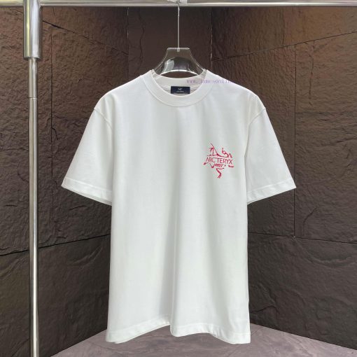 P ARC * Bird*2025 Spring/Summer New Short Sleeved T-shirtHeavy Duty Pure Cotton Letter Pattern apkr6hhc - Image 2