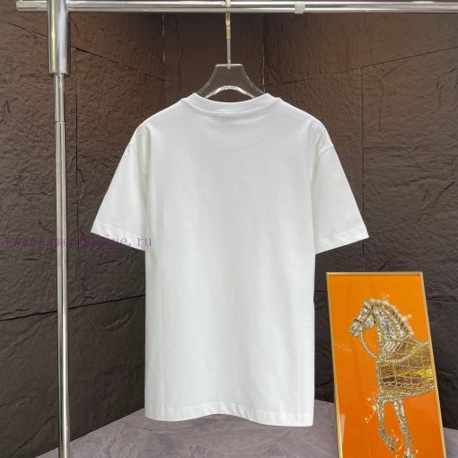 P JIL SANDER * JIL SANDER*2025 Spring/Summer New Short Sleeved T-shirtHeavy Duty Pure Cotton Le fbubpbvm - Image 8