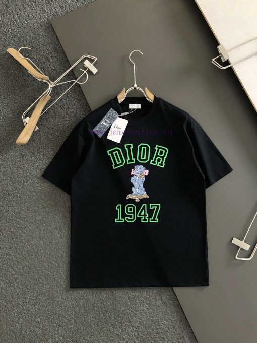 DIOR 2025 Printed Short Sleeve High Quality Original Short Sleeve Imported Fabric With Top Manu el6wqq1c - Image 3