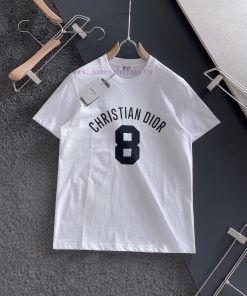 DIOR 2025 Printed Short Sleeve High Quality Original Short Sleeve Imported Fabric With Top Manu hu508tx8
