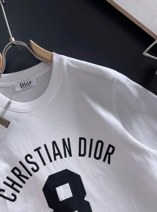 DIOR 2025 Printed Short Sleeve High Quality Original Short Sleeve Imported Fabric With Top Manu hu508tx8 - Image 5