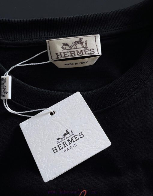 Hermes 2025 Printed Short Sleeve High Quality Original Short Sleeve Imported Fabric With Top Ma j0fe7cns - Image 6