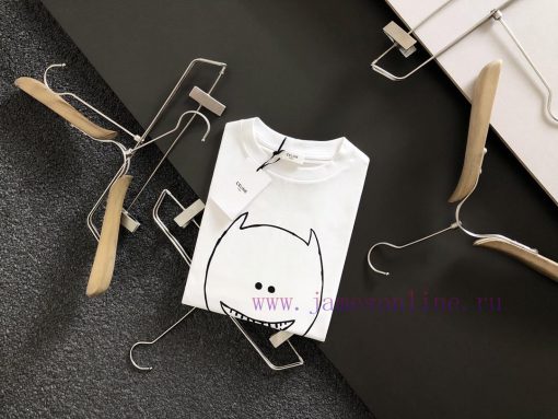 CELINE 2025 Printed Short Sleeve High Quality Original Short Sleeve Imported Fabric With Top Ma ndltuhi4 - Image 2