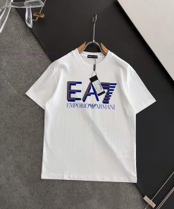 ARMANI 2025 Printed Short Sleeve High Quality Original Short Sleeve Imported Fabric With Top Ma fs3y82h8