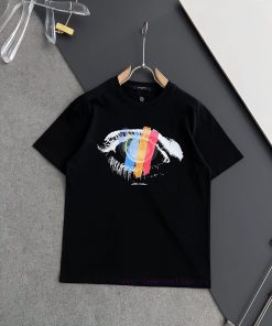 Louis Vuitton/LV 25SS Summer New Round Neck Short Sleeve T-shirt 270g Heavy Duty High End Pure 2r4wz64m