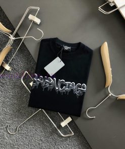 Balenciaga 2025 Printed Short Sleeves High Quality Original Short Sleeves Imported Fabric With l5idxruy