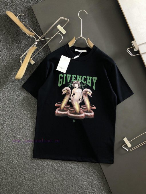Givenchy 2025 Printed Short Sleeve High Quality Original Short Sleeve Imported Fabric With Top 8mwuhtnb - Image 3