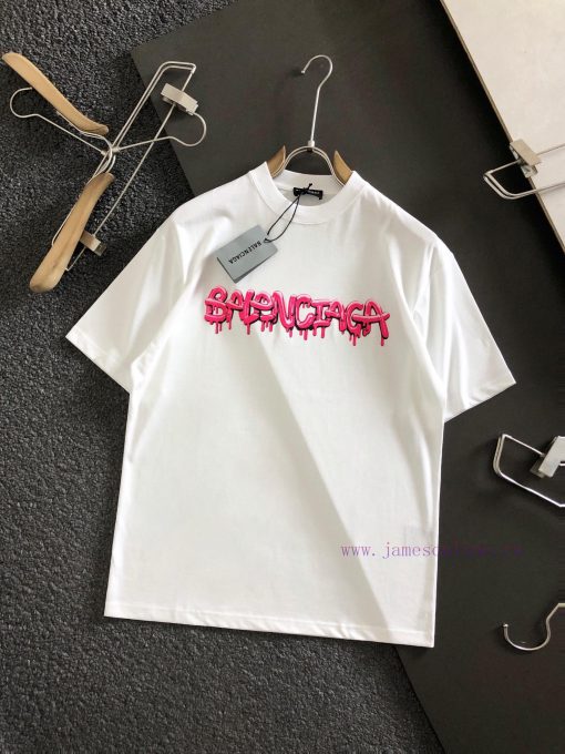 Balenciaga 2025 Printed Short Sleeves High Quality Original Short Sleeves Imported Fabric With l5idxruy - Image 10