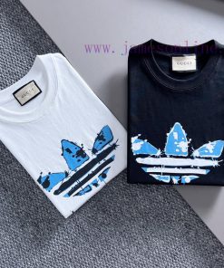 GUCCI 2025 Printed Short Sleeve High Quality Original Short Sleeve Top Manufacturing Technology l0pofvzn
