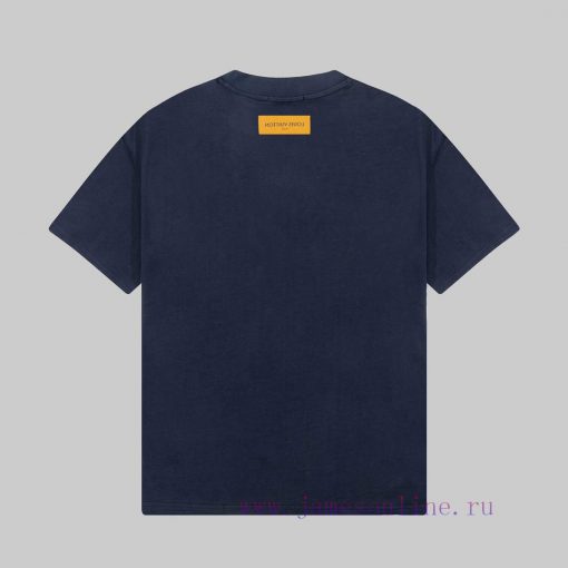 LOUIS VUITTON Louis Vuitton 23ss Color Gradient Graffiti Pattern Logo Printed Gold Classic Shor vt2gdx9s - Image 3