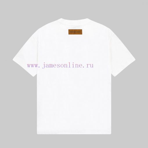 LOUIS VUITTON Louis Vuitton 23ss Color Gradient Graffiti Pattern Logo Printed Gold Classic Shor 9qipjf2r - Image 3