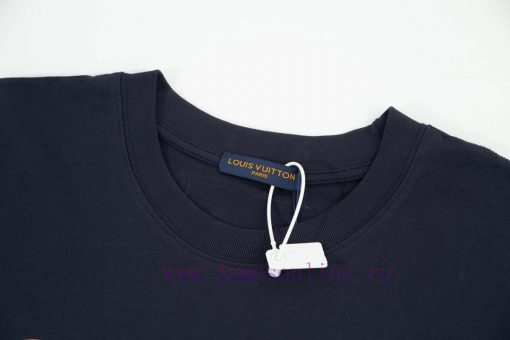 LOUIS VUITTON Louis Vuitton 23ss Color Gradient Graffiti Pattern Logo Printed Gold Classic Shor vt2gdx9s - Image 4