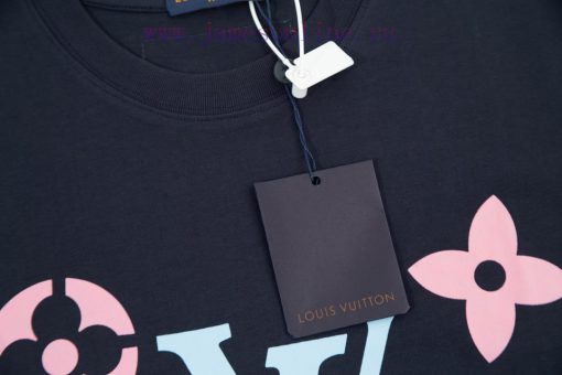 LOUIS VUITTON Louis Vuitton 23ss Color Gradient Graffiti Pattern Logo Printed Gold Classic Shor vt2gdx9s - Image 5