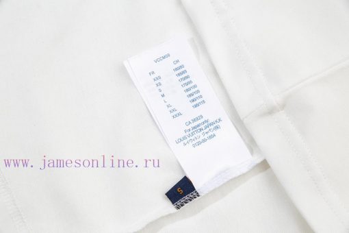 LOUIS VUITTON Louis Vuitton 23ss Front And Rear Pattern Chain Printed Short Sleeve T-shirtCusto 0t9b5snu - Image 10