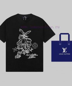 LOUIS VUITTON Louis Vuitton 23ss Rabbit Year Collection Pattern Front And Back Printed Gold Cla 7t24l6bu