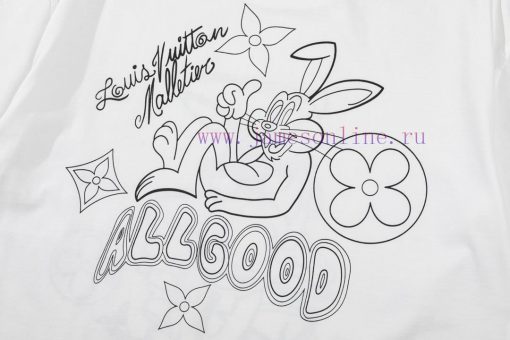 LOUIS VUITTON Louis Vuitton 23ss Rabbit Year Collection Pattern Front And Back Printed Gold Cla vh6d1gmz - Image 9