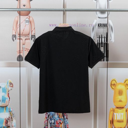 Balenciaga Balenciaga Spring And Summer Fabric Jacquard PoLo Short Sleeves The Fabric Is Comfor f38yitsq - Image 3