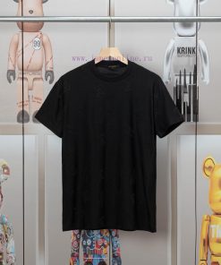 LV Louis Spring/Summer Jacquard T-shirt Covered In Classic Vintage Flowers The Trend Brought By 5s7wvbs4